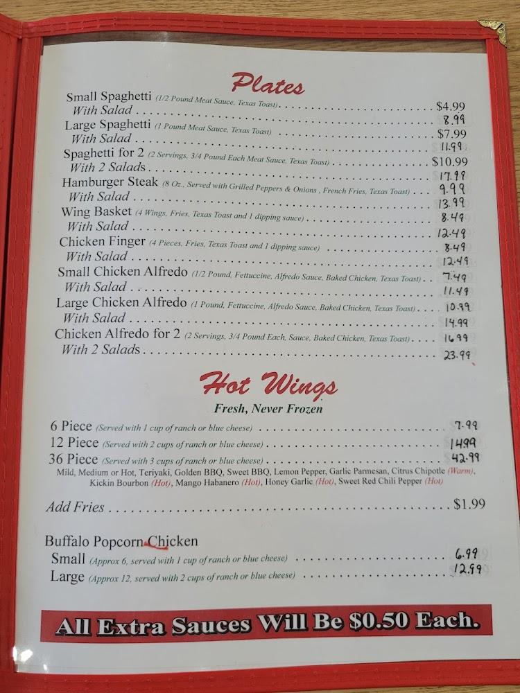 Tony's Pizza & Subs Menu image 2