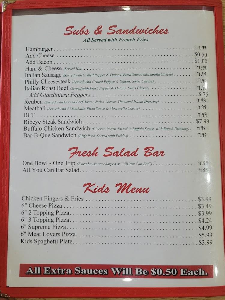 Tony's Pizza & Subs Menu image 3